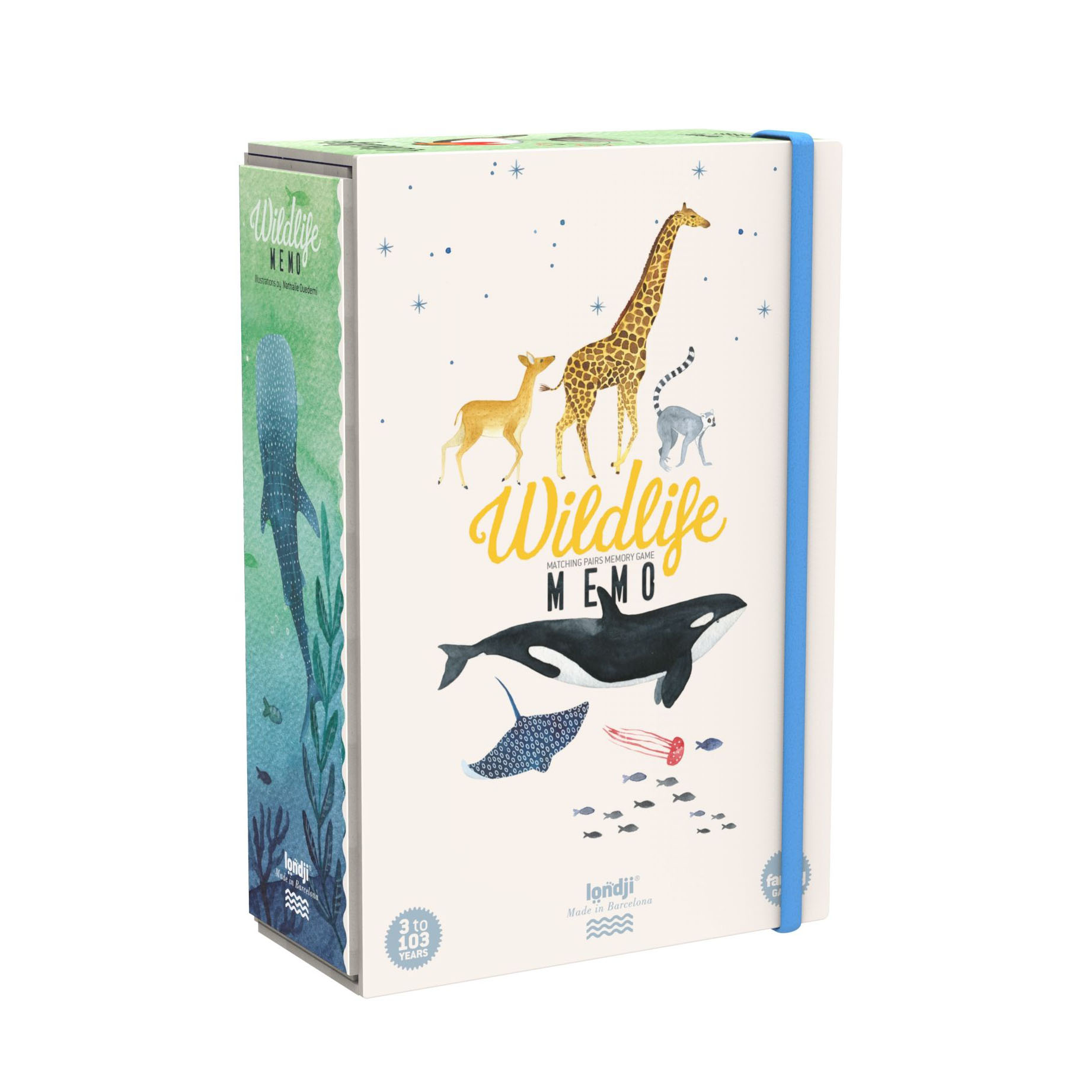 Londji Memo Dzika Przyroda Gra Pamięciowa 3+