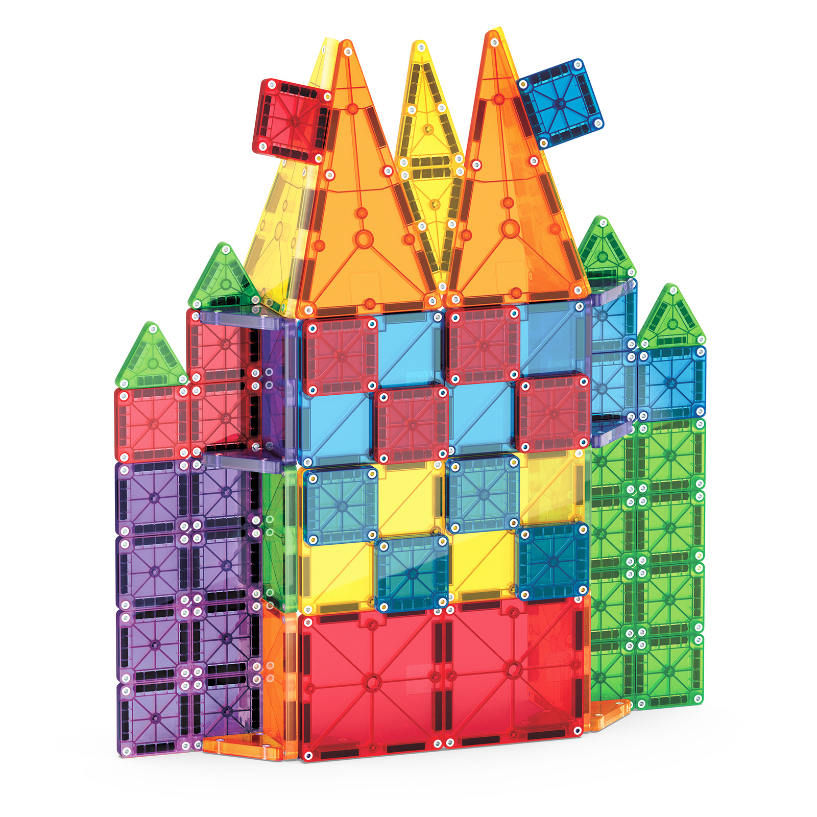 Magna-Tiles Klocki Magnetyczne 62 elementy 3+