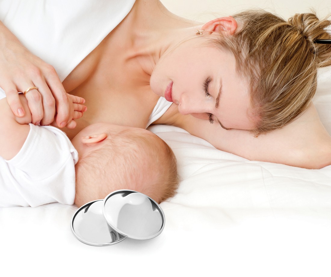 Srebrne nakładki na brodawki piersiowe Silverette