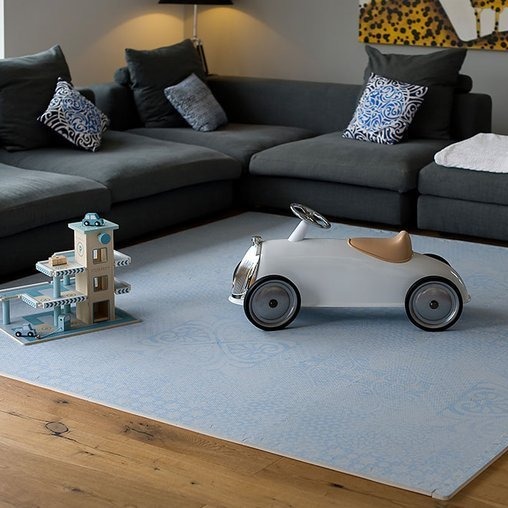 Toddlekind Mata Piankowa Persian Sea Spray Blue 120x180cm 0+