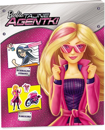 Barbie Tajne Agentki - Aktywności z Naklejkami 2016