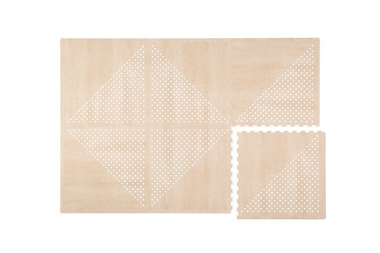 Toddlekind Mata Piankowa Earth Clay Beige 120x180cm 0+