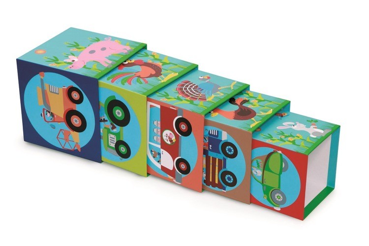 Scratch Piramida Jumbo Farma 12m+