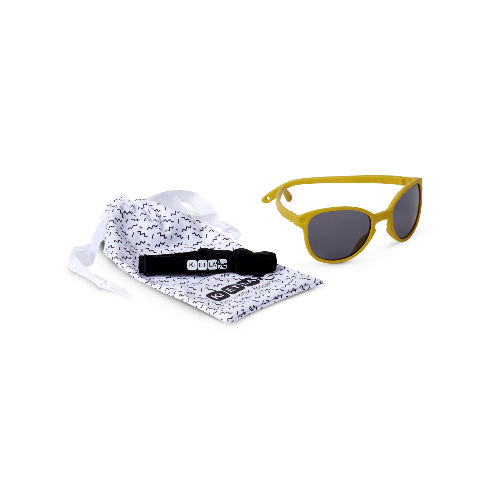 Ki ET LA Okulary przeciwsłoneczne Wazz 1-2 lat Mustard
