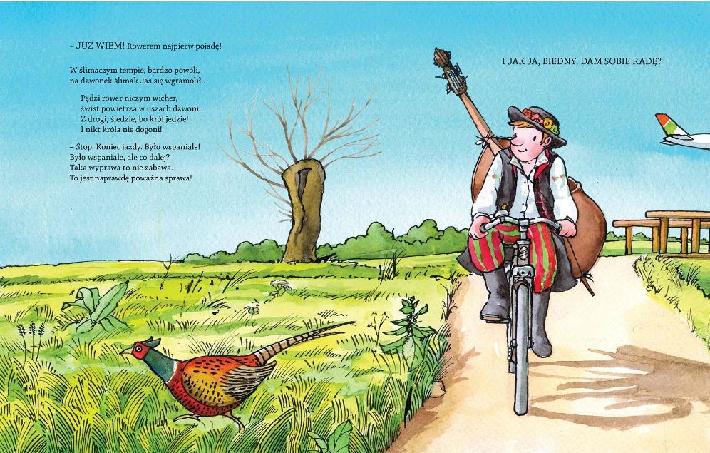 Bajka "Podróż na jednej nodze" Strzałkowska 3+ | Książka Edukacyjna