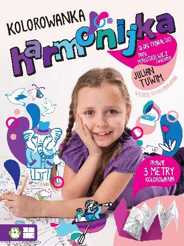 Pan Maluśkiewicz i Wieloryb Julian Tuwim Kolorowanka 0+