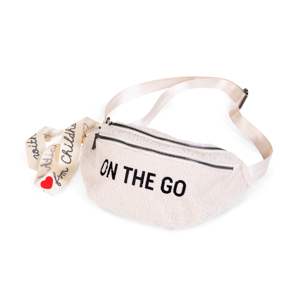 Childhome Nerka Banana Bag Teddy Bear White - Limitowana Edycja