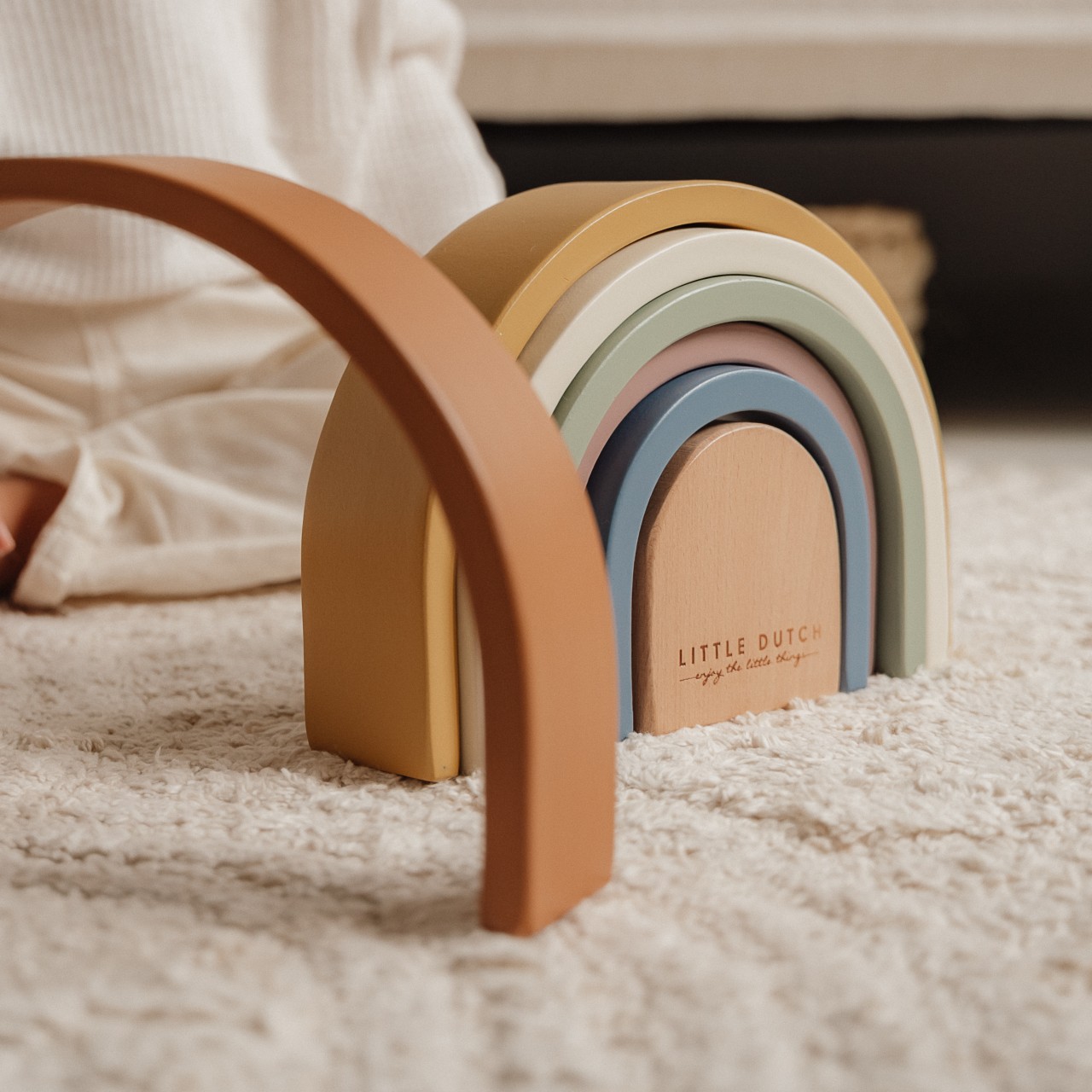 Little Dutch Tęcza Vintage 7el. Drewniana 1+