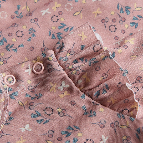 Body niemowlęce Flora 68/74 - Bawełna Organic 3-6m