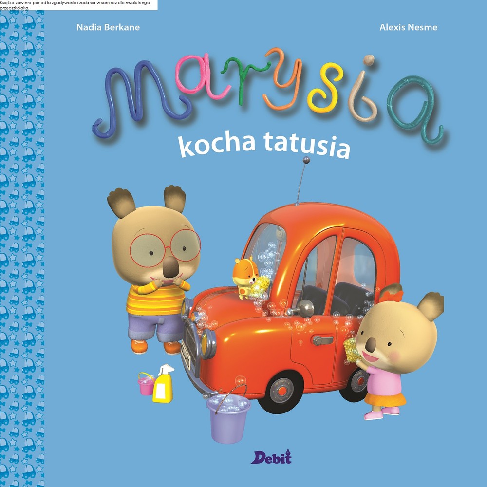 Marysia kocha tatusia - Książka dla dzieci 2+